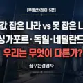 집값을 잡는 나라, 못 잡는 나라: 싱가포르·독일·네덜란드가 보여주는 것과 한국의 한계 | 부동산X레이-5편