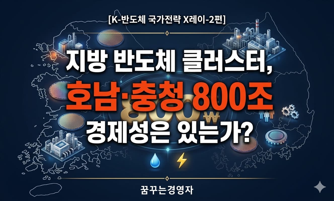 지방 반도체 클러스터 800조 투자, 경제적 타당성은 있는가 | K-반도체 국가전략X레이-2편
