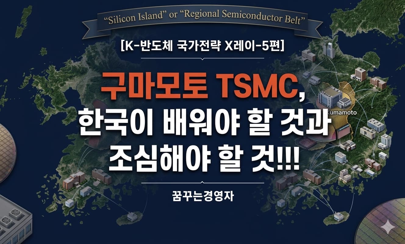 구마모토 규슈 지방 반도체 클러스터, 한국형 분산 전략의 조건 | K-반도체 국가전략X레이-5편
