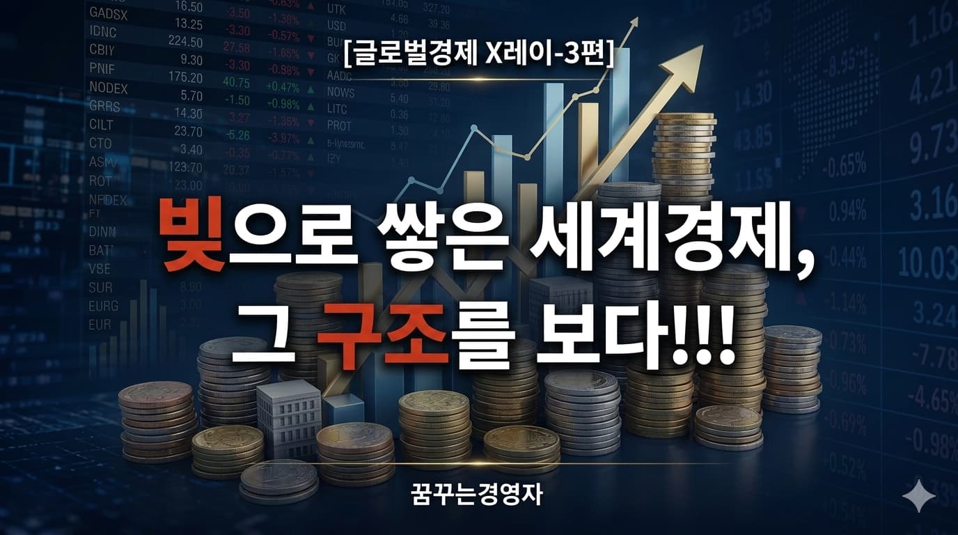 빚으로 성장한 세계경제, 부채·자산가격·자본흐름의 구조 읽기 – 레이 달리오의 빅 사이클로 본 세계 | 글로벌경제 X레이-3편