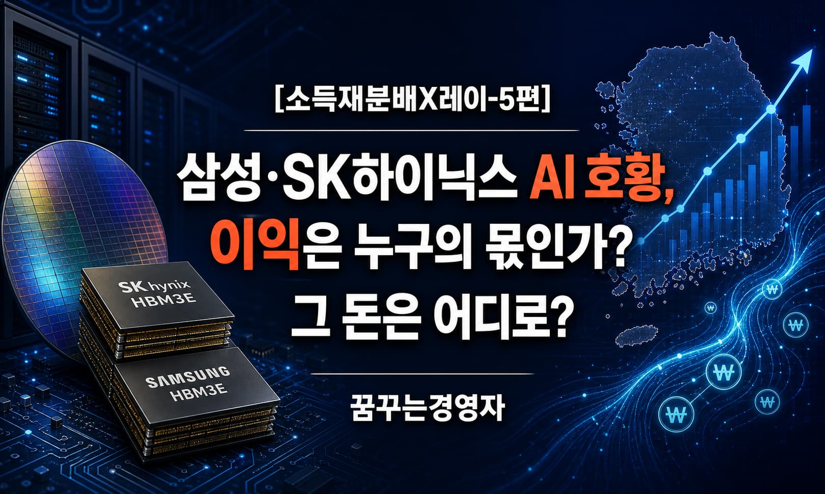 삼성·SK하이닉스 AI 호황, 그 이익은 어디로 갔나: 한국 소득 재분배의 현실 | 소득재분배X레이-5편