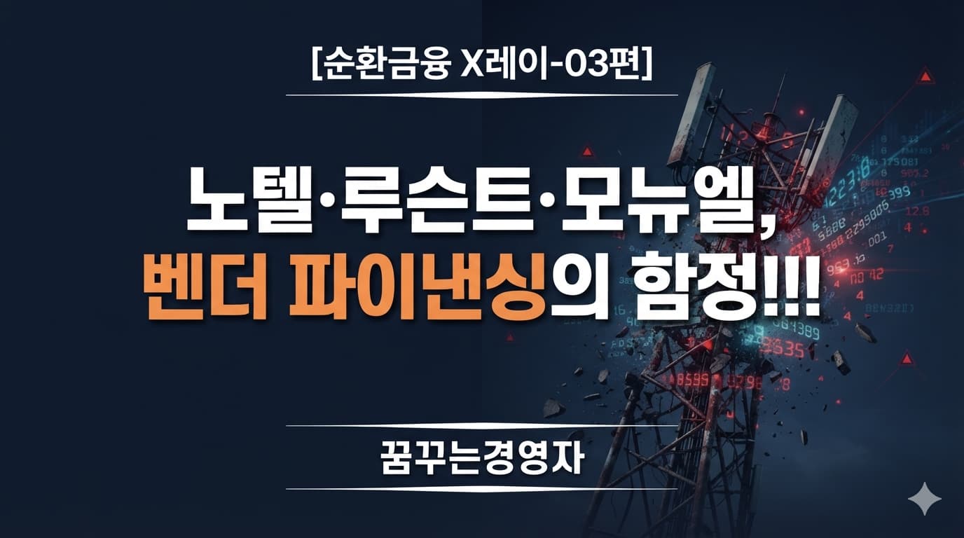벤더 파이낸싱이 무너진 순간들, 노텔·루슨트·모뉴엘이 남긴 경고 | 순환금융 X레이-03편