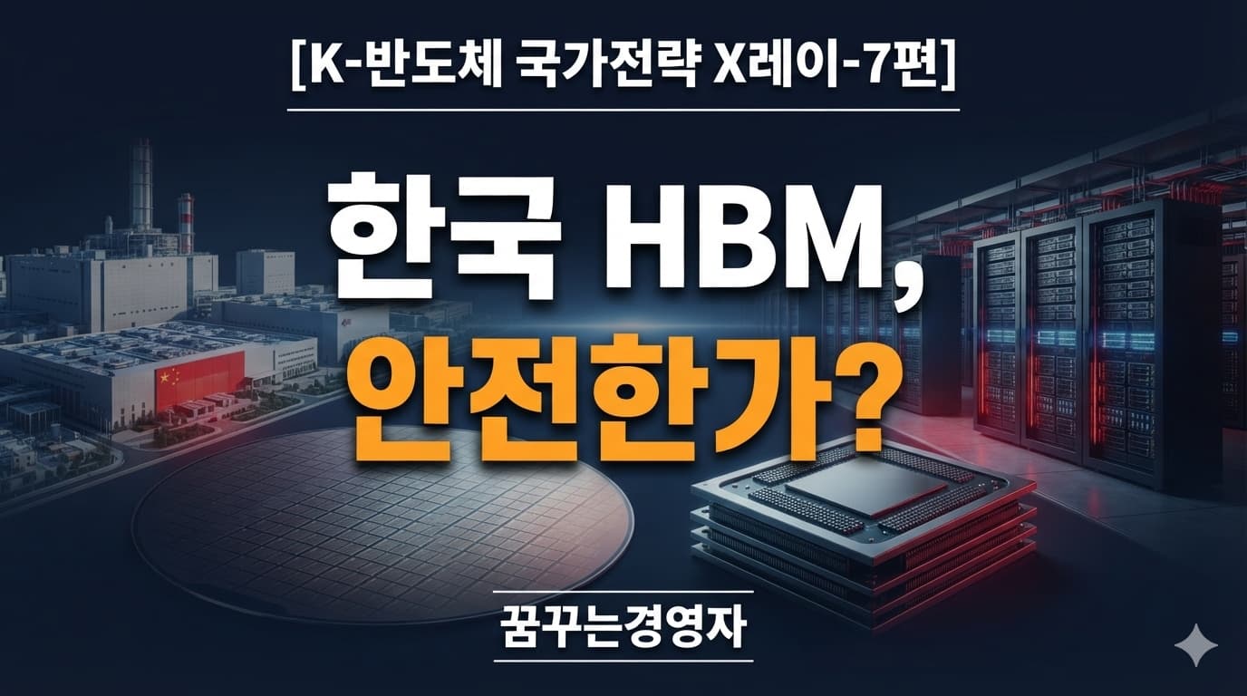 중국 반도체 굴기, 한국 AI 메모리를 압박하는 5가지 경로 | K-반도체 국가전략 X레이-7편