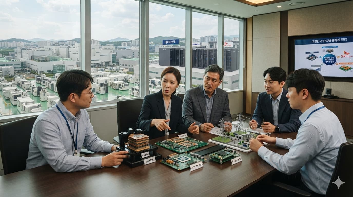 HBM·첨단패키징·AI 가속기·전력 인프라를 검토하는 반도체 전략 회의