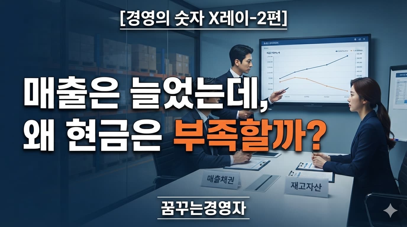 운전자본: 매출이 늘수록 돈이 묶이는 회사의 공통점 | 경영의 숫자 X레이-2편