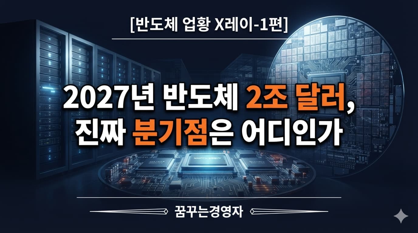 반도체 슈퍼사이클, 2027년 시장 2조 달러의 진짜 분기점은 무엇인가 | 반도체 업황 X레이-1편