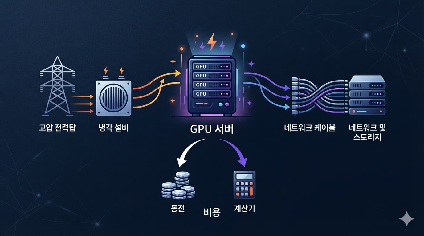 클라우드 삼국지에서 GPU 가격 외 전력 냉각 네트워크가 만드는 AI 원가 구조