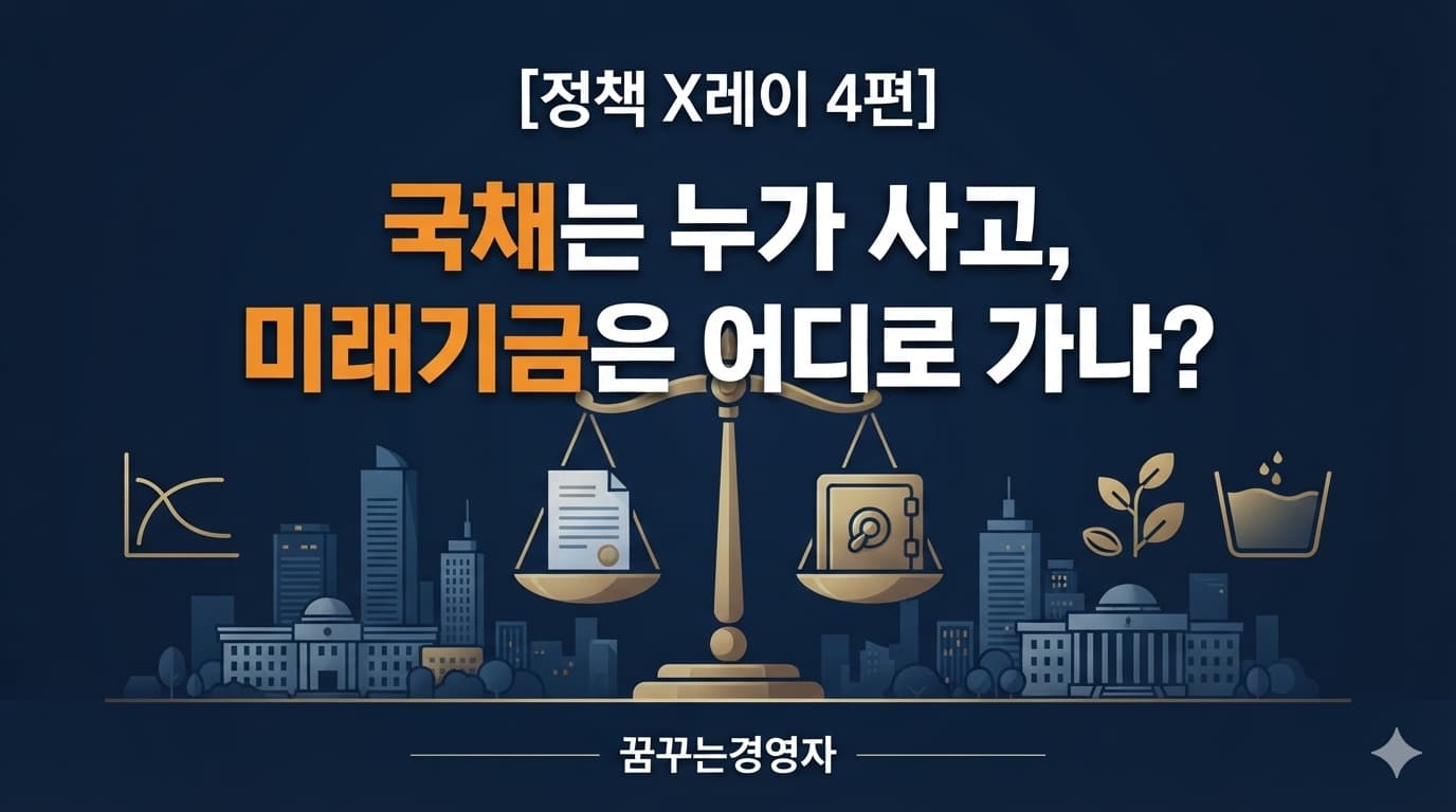 국채는 누가 사고, 미래대응기금은 무엇을 바꾸나: 재정확대의 자금조달 X레이 | 정책 X레이 4편