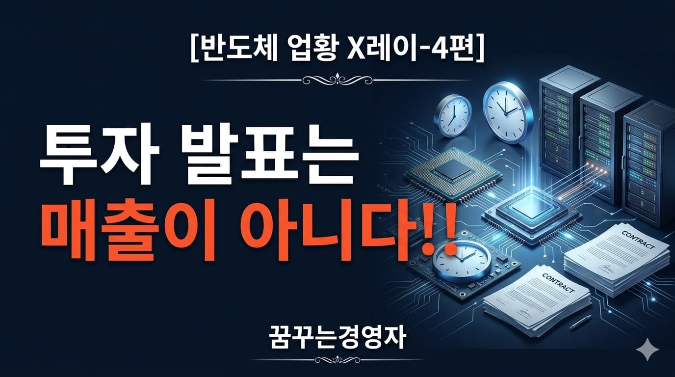 AI CAPEX는 언제 반도체 매출이 되나: 주문 경로의 시차 | 반도체 업황 X레이-4편